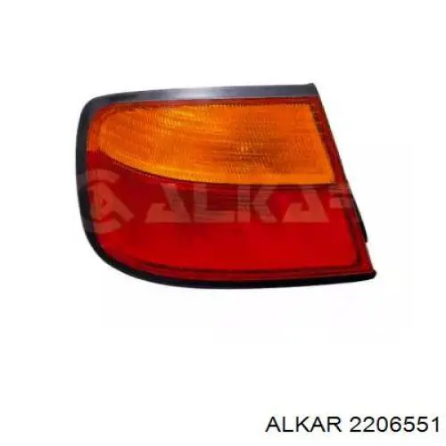 Lanterna traseira direita externa Alkar 2206551 preço, a partir de 66,40 USD