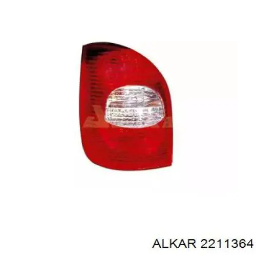 Compre 16226131 Iparlux Lanterna traseira esquerda