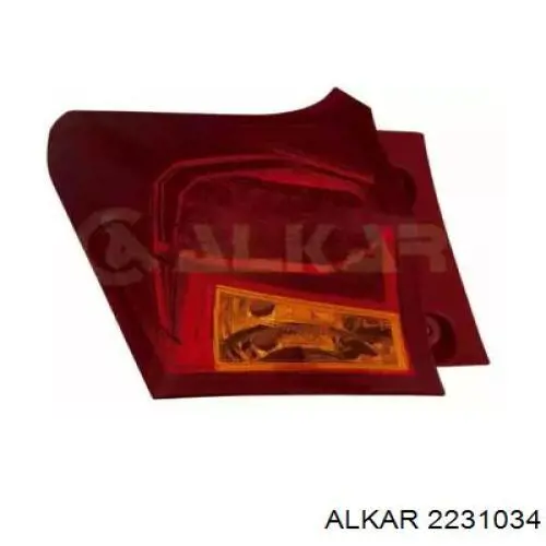 Lanterna traseira esquerda externa Toyota 8156102730 preço, a partir de 160,70 USD