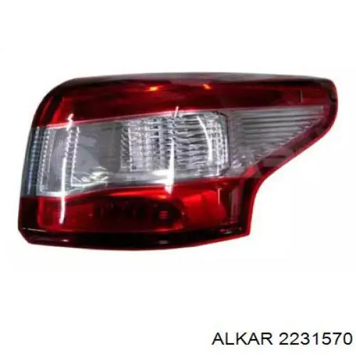 Lanterna traseira esquerda externa Alkar 2231570 preço, a partir de 155,60 USD