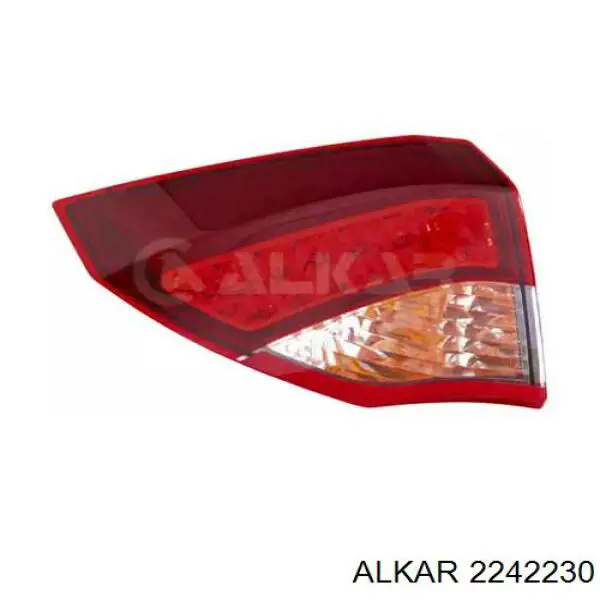 Lanterna traseira direita externa Renault (RVI) 265507174R preço, a partir de 122,58 USD