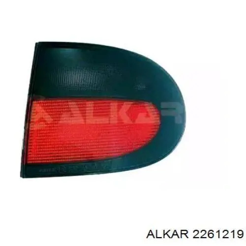 Lanterna traseira esquerda externa Alkar 2261219 preço, a partir de 47,67 USD