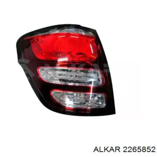 2265852 Alkar Lanterna traseira esquerda externa