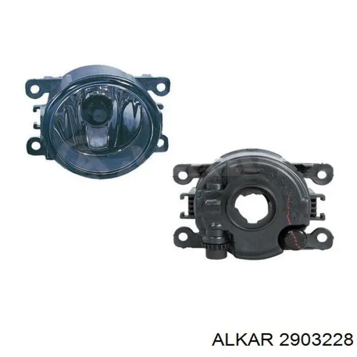 Compre 2903228 Alkar Luzes de nevoeiro esquerdas/direitas