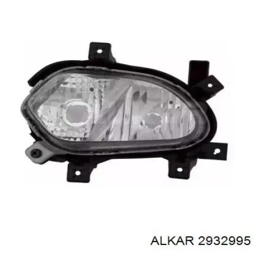 92202A2100 Hyundai/Kia Luzes de nevoeiro direitas