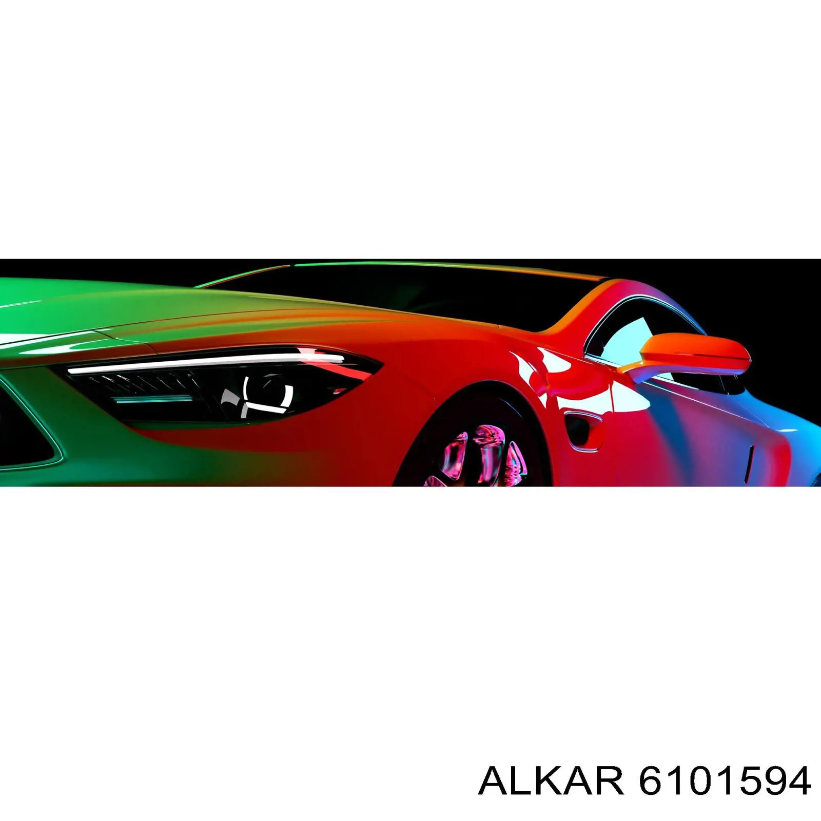 Compre 6101594 Alkar Espelho de retrovisão esquerdo