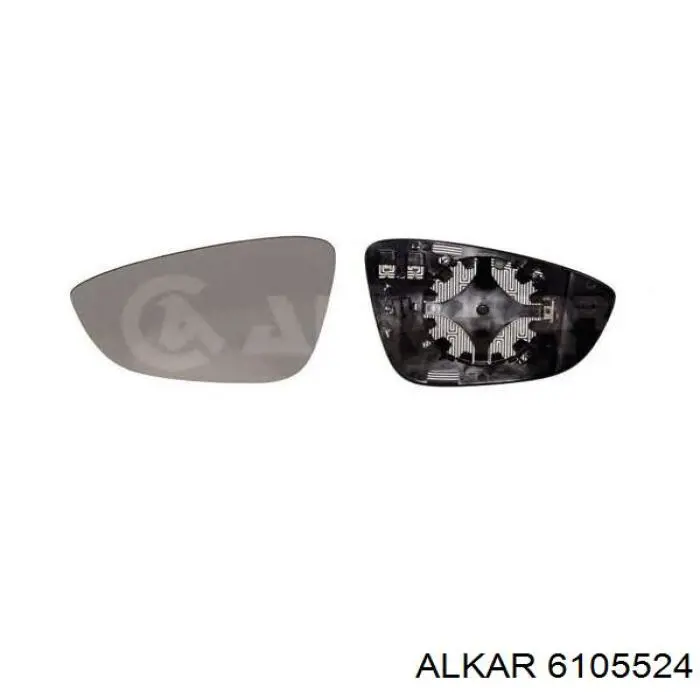 Espelho de retrovisão esquerdo Alkar 6105524 preço, a partir de 93,52 USD