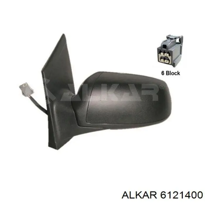 Espelho de retrovisão esquerdo Alkar 6121400 preço, a partir de 63,06 USD