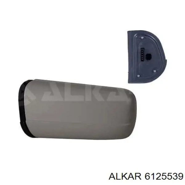 6125539 Alkar Espelho de retrovisão esquerdo