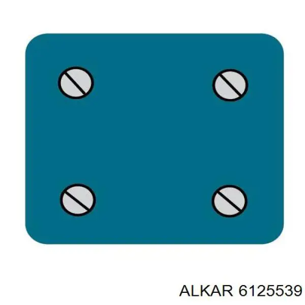 Compre 6125539 Alkar Espelho de retrovisão esquerdo