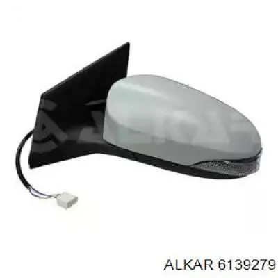 6139279 Alkar Espelho de retrovisão esquerdo