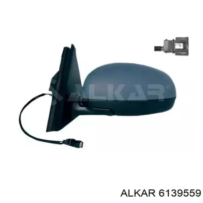 Espelho de retrovisão esquerdo Alkar 6139559 preço, a partir de 86,90 USD