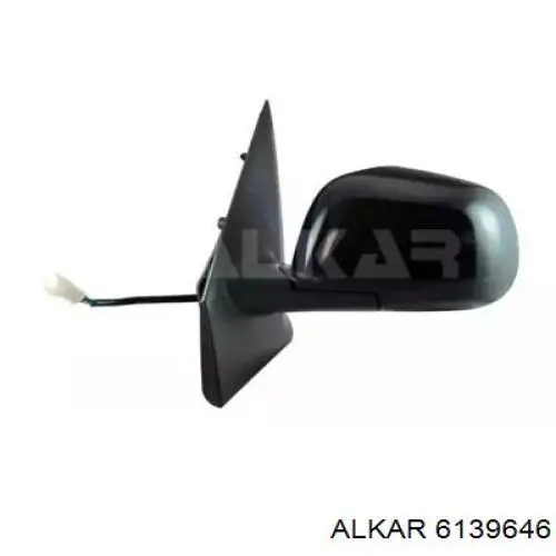 6139646 Alkar Espelho de retrovisão esquerdo