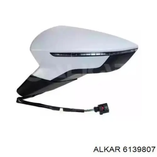 6139807 Alkar Espelho de retrovisão esquerdo