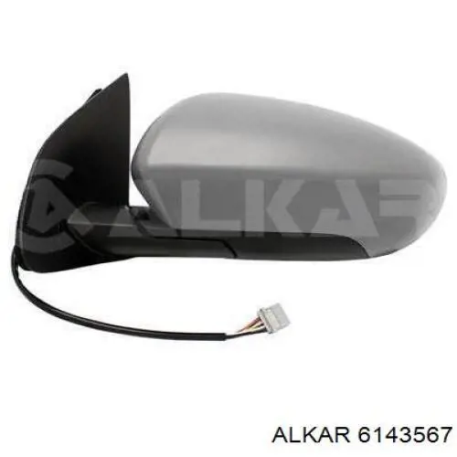 Compre 6143567 Alkar Espelho de retrovisão esquerdo