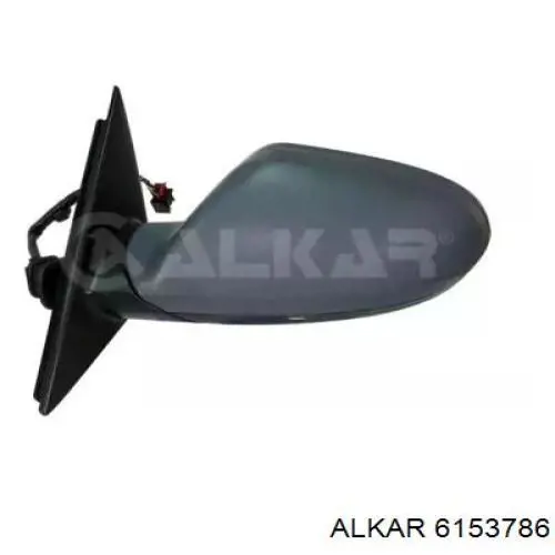 6153786 Alkar Espelho de retrovisão esquerdo