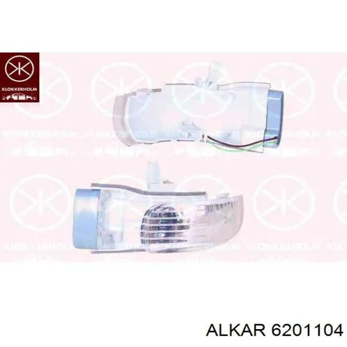 Compre 6201104 Alkar Pisca-pisca de espelho esquerdo