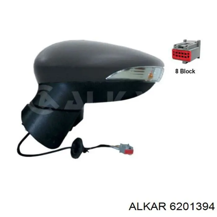 Compre 6201394 Alkar Pisca-pisca de espelho esquerdo