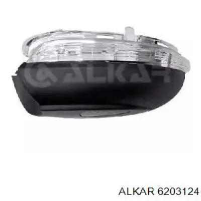 6203124 Alkar Pisca-pisca de espelho esquerdo