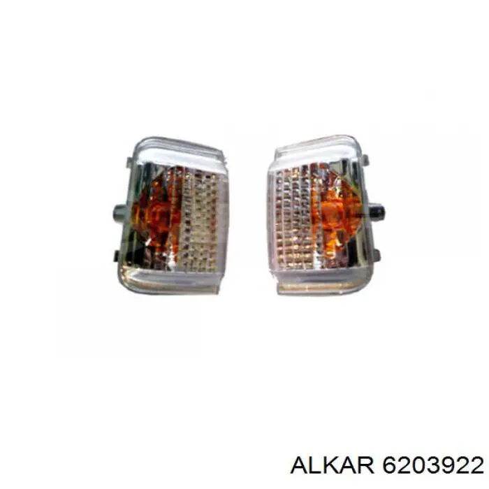 6203922 Alkar Pisca-pisca de espelho esquerdo