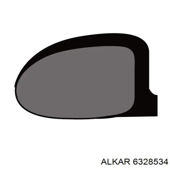 Compre 6328534 Alkar Espelho de retrovisão direito