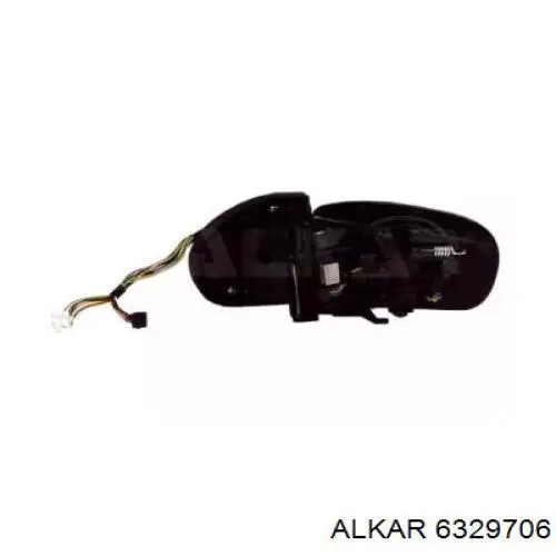 Compre A2038105776 Mercedes Espelho de retrovisão esquerdo