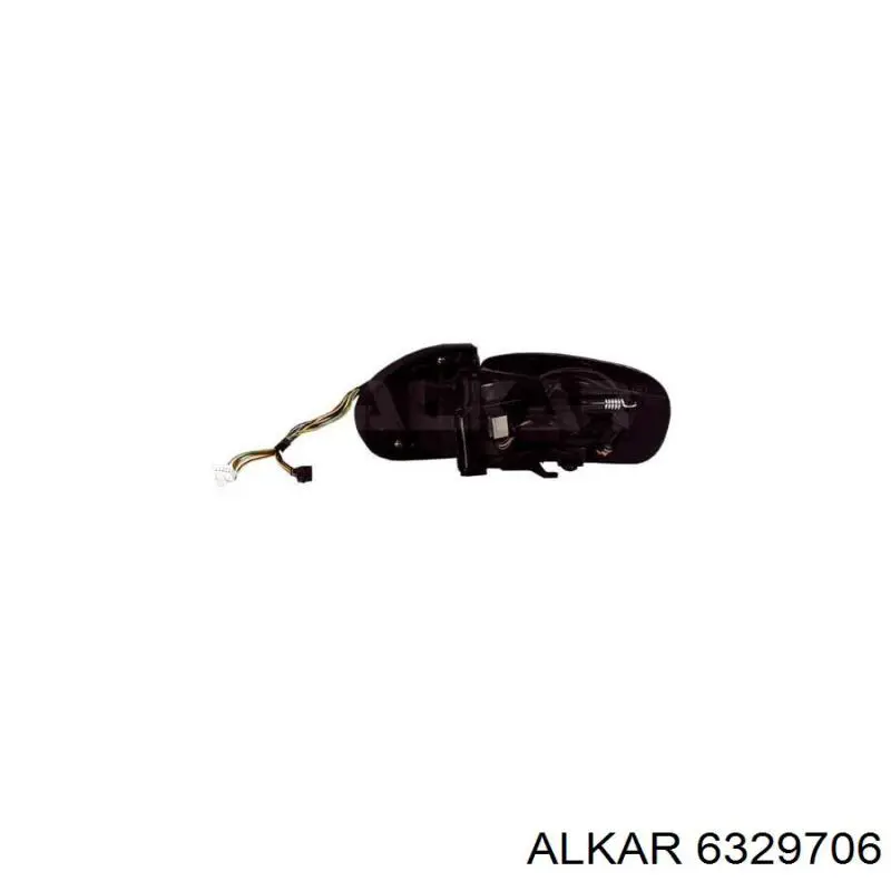 Espelho de retrovisão esquerdo Alkar 6329706 preço, a partir de 261,47 USD