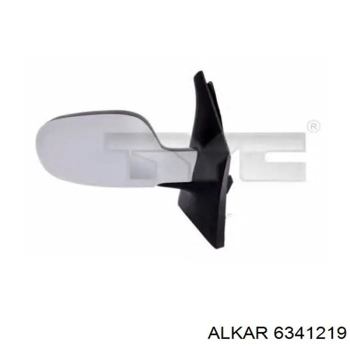Compre 6341219 Alkar Placa sobreposta (tampa) do espelho de retrovisão esquerdo