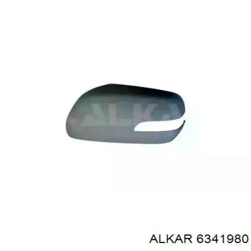 6341980 Alkar Placa sobreposta (tampa) do espelho de retrovisão esquerdo