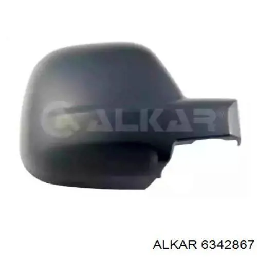 6342867 Alkar Placa sobreposta (tampa) do espelho de retrovisão direito