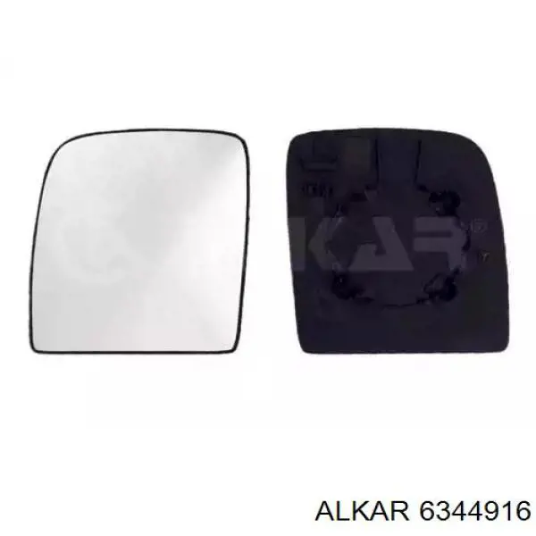 Compre 6344916 Alkar Placa sobreposta (tampa) do espelho de retrovisão direito