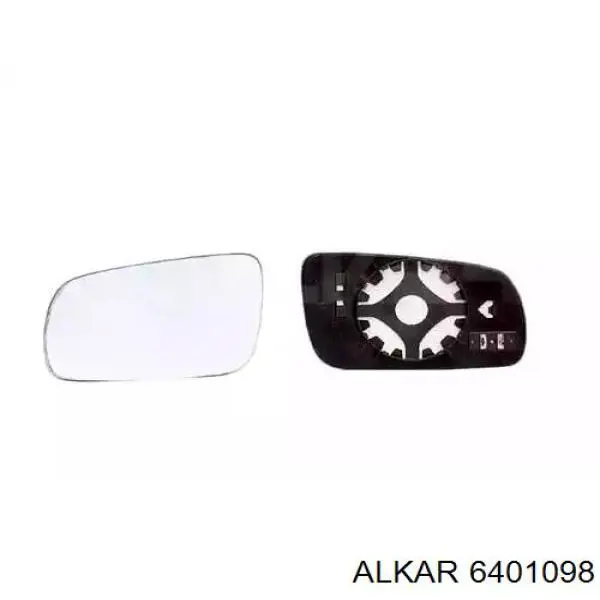 Compre 6401098 Alkar Elemento espelhado do espelho de retrovisão esquerdo