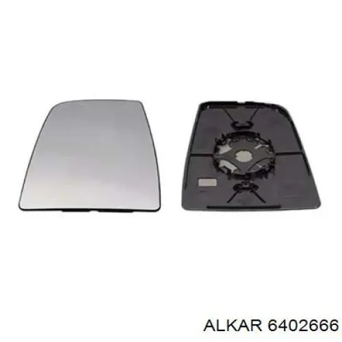 Elemento espelhado do espelho de retrovisão direito HMPBK3117K740BA Hmpx
