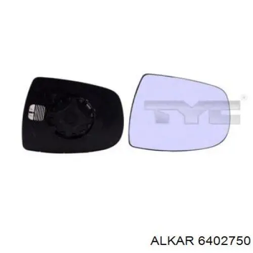 Compre 6402750 Alkar Elemento espelhado do espelho de retrovisão direito