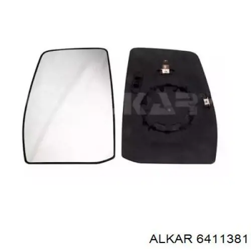6411381 Alkar Elemento espelhado do espelho de retrovisão esquerdo