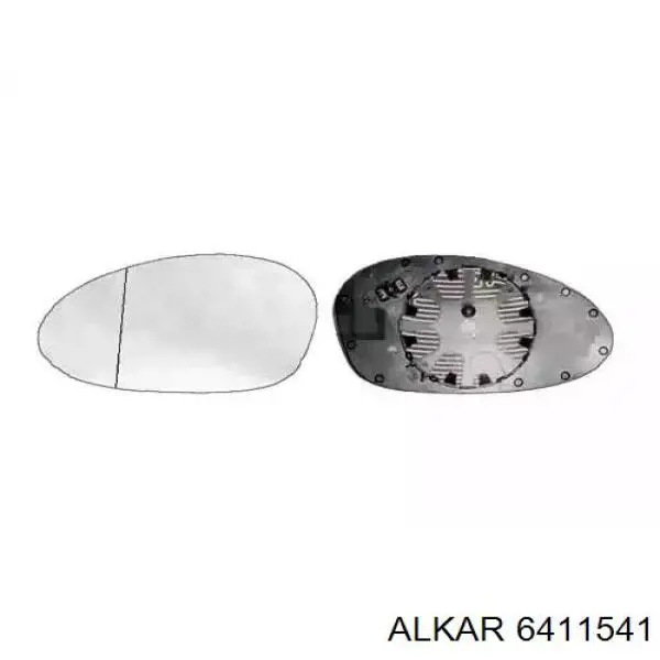 Elemento espelhado do espelho de retrovisão esquerdo Alkar 6411541 preço, a partir de 20,75 USD