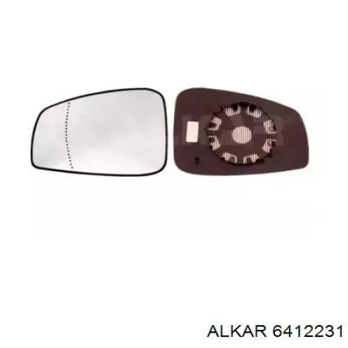 Elemento espelhado do espelho de retrovisão direito Renault (RVI) 963650003R preço, a partir de 16,34 USD