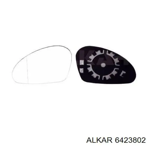 Elemento espelhado do espelho de retrovisão esquerdo Alkar 6423802 preço, a partir de 14,89 USD