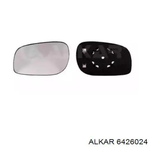 Compre 6426024 Alkar Elemento espelhado do espelho de retrovisão direito