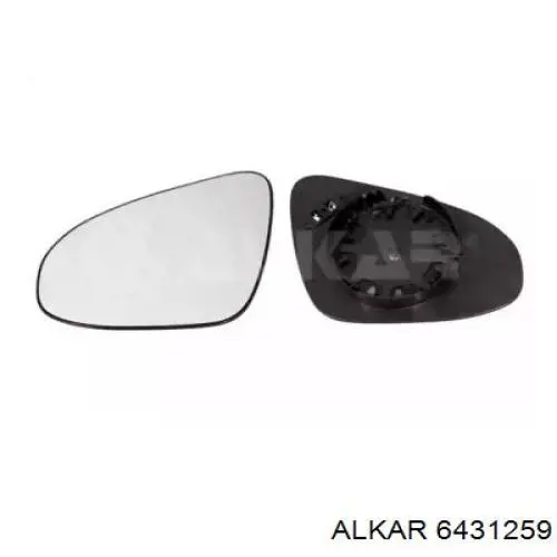 Elemento espelhado do espelho de retrovisão esquerdo Alkar 6431259 preço, a partir de 19,67 USD
