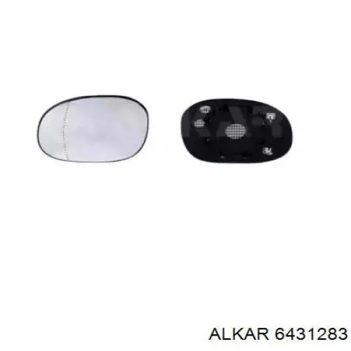 Elemento espelhado do espelho de retrovisão esquerdo Alkar 6431283 preço, a partir de 12,86 USD
