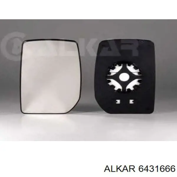 Compre 6431666 Alkar Elemento espelhado do espelho de retrovisão esquerdo