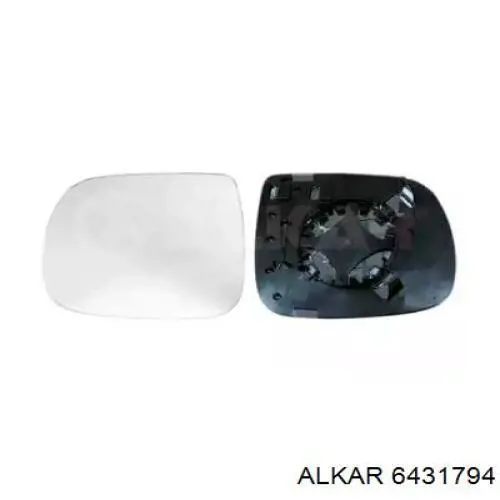Compre 6431794 Alkar Elemento espelhado do espelho de retrovisão esquerdo