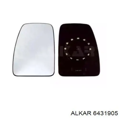 Elemento espelhado do espelho de retrovisão esquerdo Alkar 6431905 preço, a partir de 20,13 USD