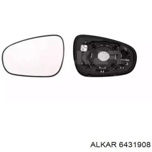 Elemento espelhado do espelho de retrovisão esquerdo Toyota 8796176020 preço, a partir de 43,59 USD