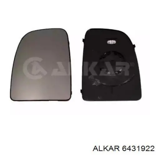 Compre 6431922 Alkar Elemento espelhado do espelho de retrovisão esquerdo