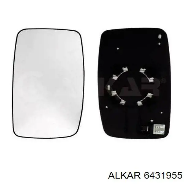 Elemento espelhado do espelho de retrovisão esquerdo Alkar 6431955 preço, a partir de 22,88 USD