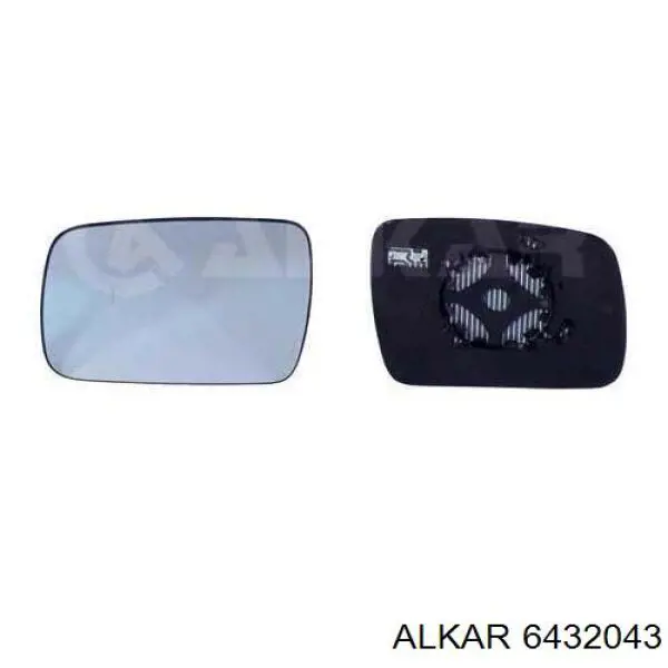 Elemento espelhado do espelho de retrovisão direito Alkar 6432043 preço, a partir de 30,45 USD