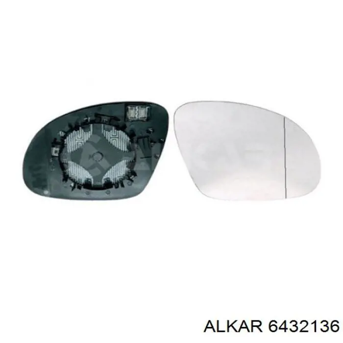 Elemento espelhado do espelho de retrovisão direito Alkar 6432136 preço, a partir de 17,98 USD
