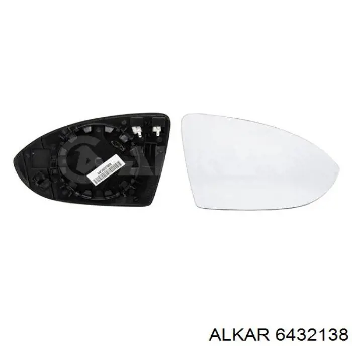 Elemento espelhado do espelho de retrovisão direito Alkar 6432138 preço, a partir de 18,65 USD
